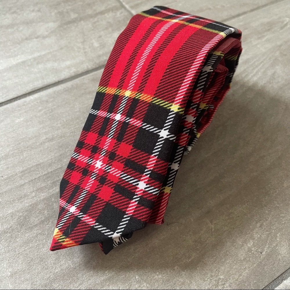 ❌SOLD❌ Opposuits Lumberjack Plaid Christmas Tie